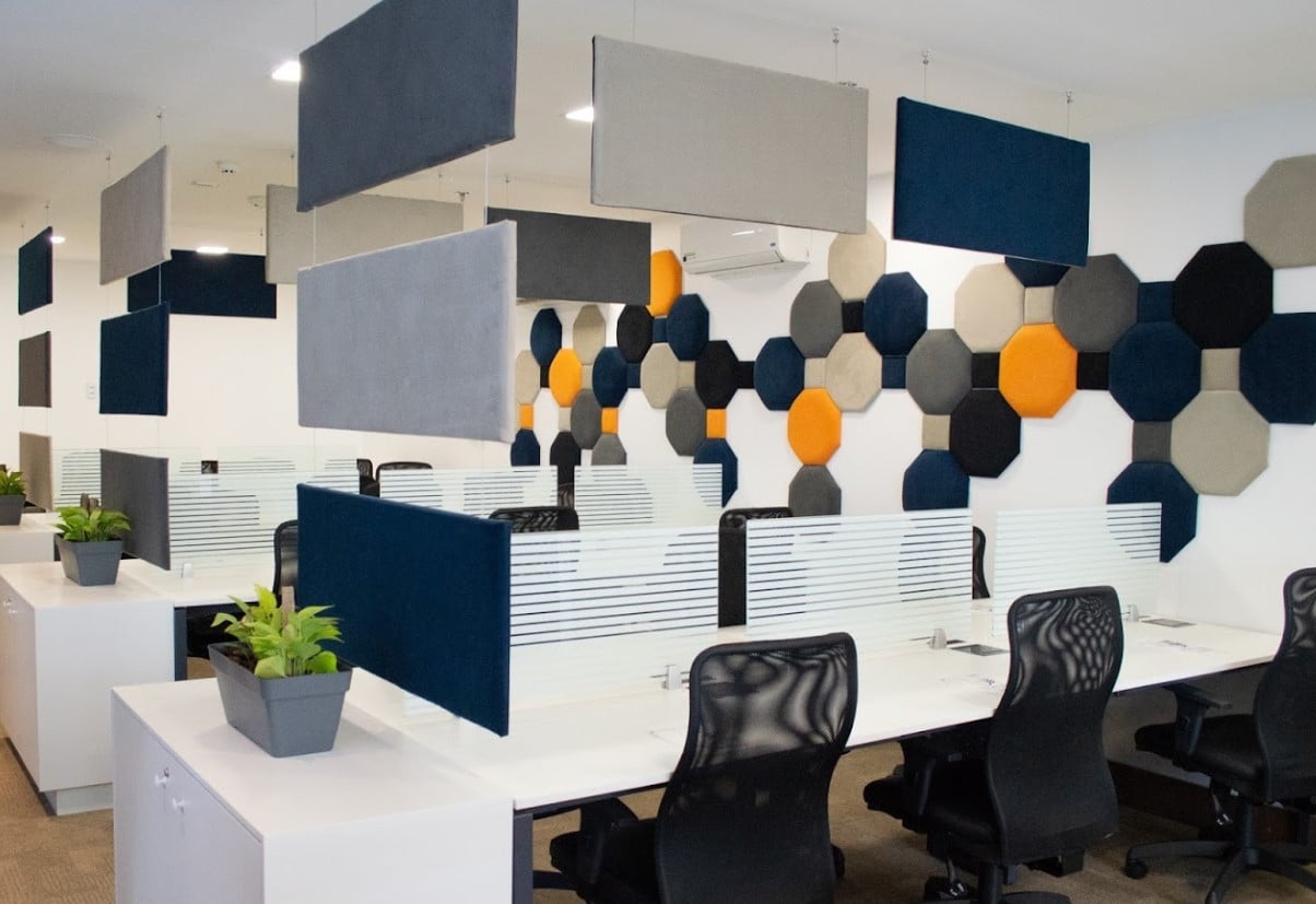 Espaço compartilhado do br.offices, opção de coworking em Goiânia