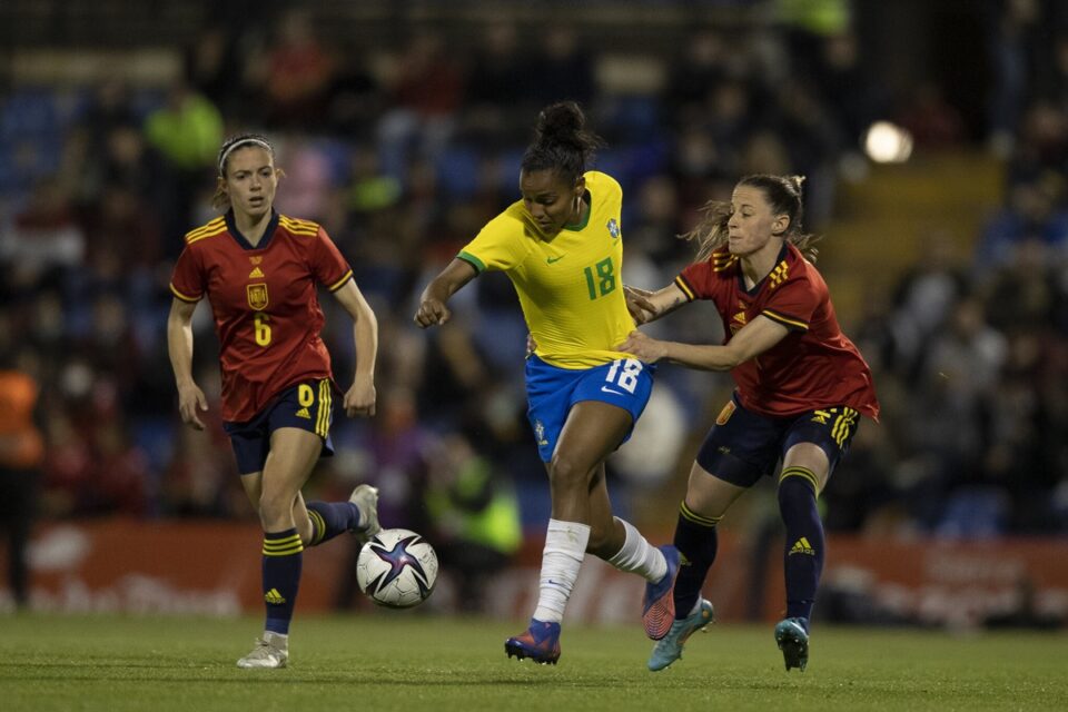 Jogo amistoso entre Brasil e Espanha