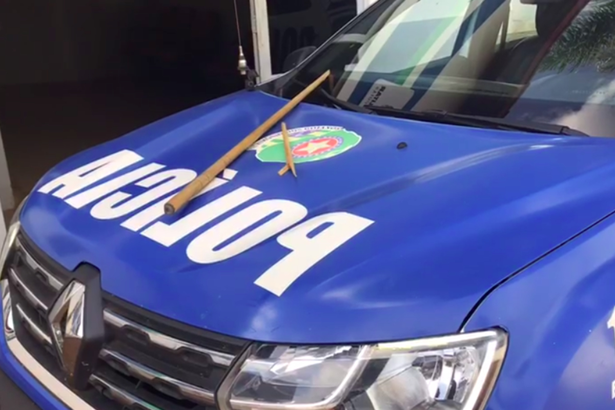 Suspeito usou o taco da partida de sinuca para agredir o adversário