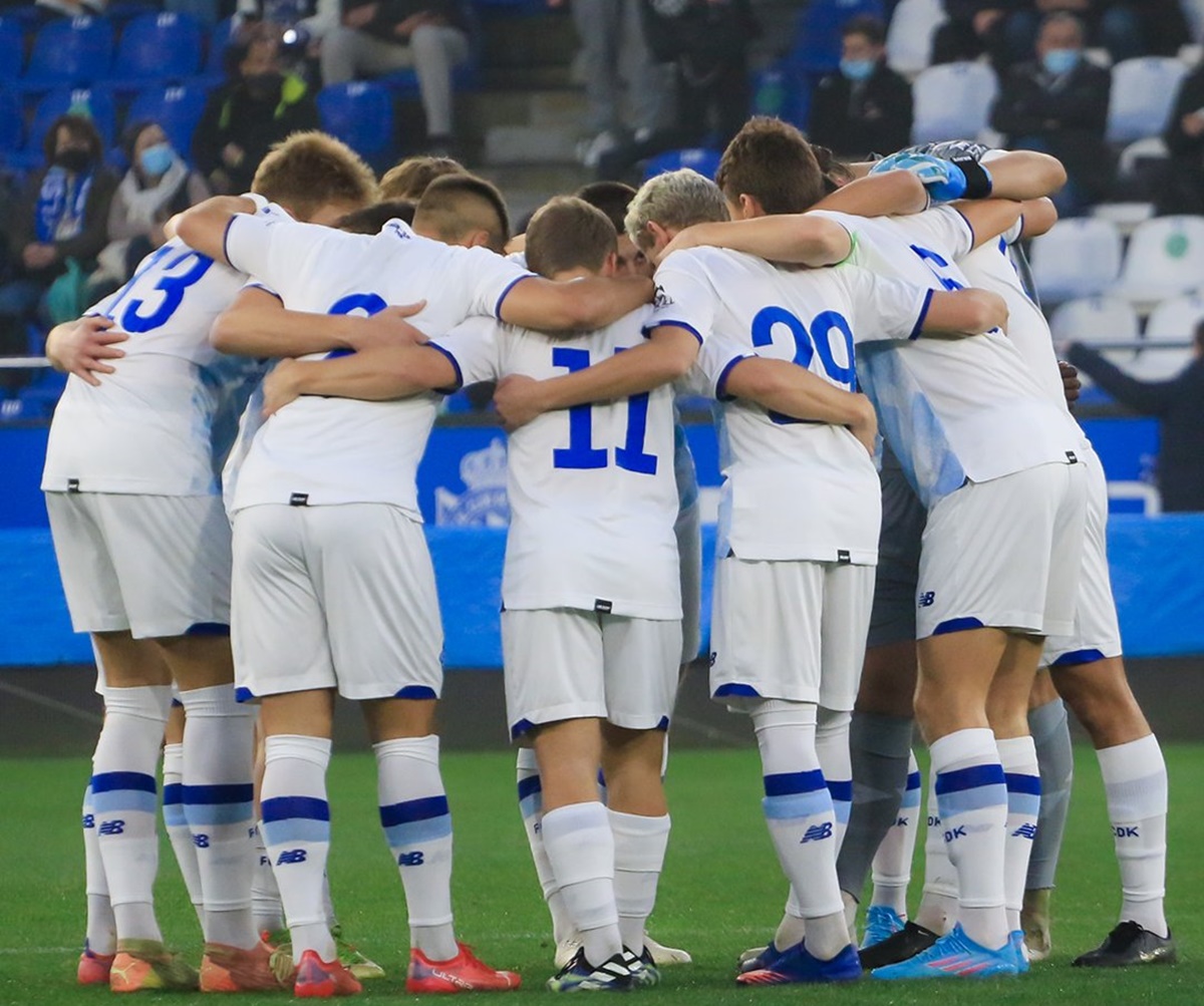 Jogadores do Dínamo de Kiev Sub-19