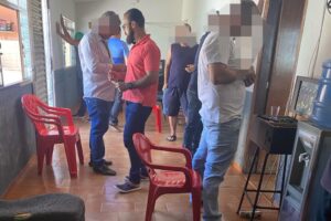 Ambiente de jogos funcionava no fundo de uma lanchonete (Foto: Divulgação/Polícia Civil)