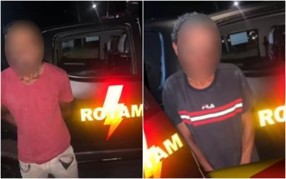 A Polícia Militar (PM) prendeu dois indivíduos, de 33 e 52 anos, suspeitos de matar um homem a pauladas, esquartejar o corpo dele e, em seguida, atear fogo no cadáver. O corpo da vítima foi encontrado no sábado (23), no distrito Jardim Ingá, cidade de Luziânia.