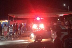 Acusado de matar por causa de esbarrão é liberado pela polícia, em Corumbá (GO) (Foto: Reprodução)