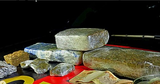 Drogas apreendidas em Anápolis
