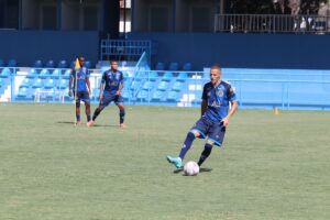 Robert foi um dos destaques da Aparecidense no jogo de estreia diante do Ypiranga-RS