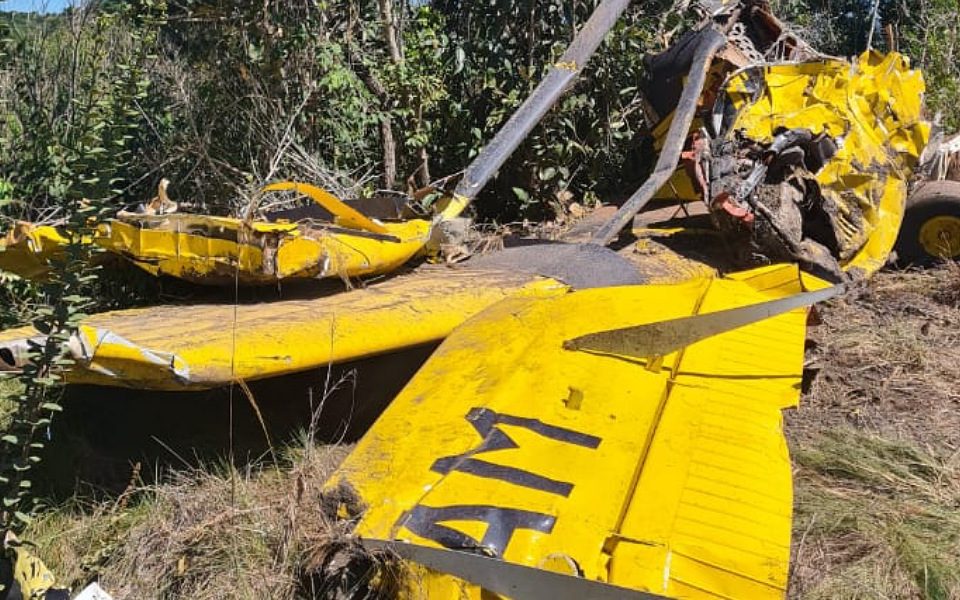 Bombeiros encontram aeronave e piloto em Mineiros