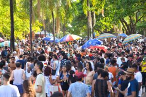 O Carnaval fora de época em Goiânia reuniu cerca de 10 mil pessoas em cinco dias de festa na capital. (Foto: Jucimar de Sousa/Mais Goiás)