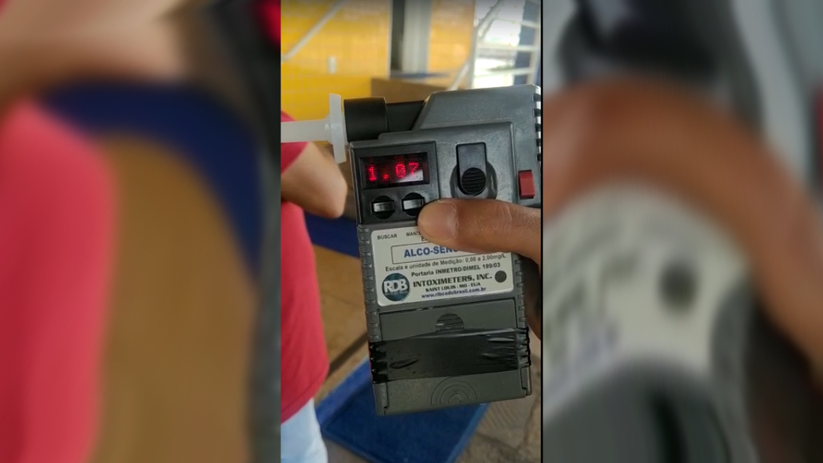 PRF em Anápolis prende motorista que parou para pedir informações, mas estava embriagado