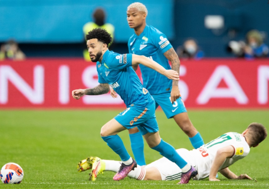 Claudinho é um dos jogadores brasileiros que atuam no futebol russo