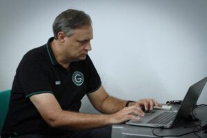Fernando Lima, assessor de imprensa do Goiás