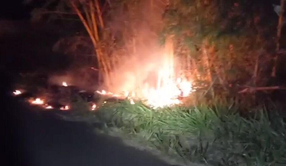 Trabalhador rural é preso ao atear fogo às margens da BR-060 entre Acreúna e Rio Verde