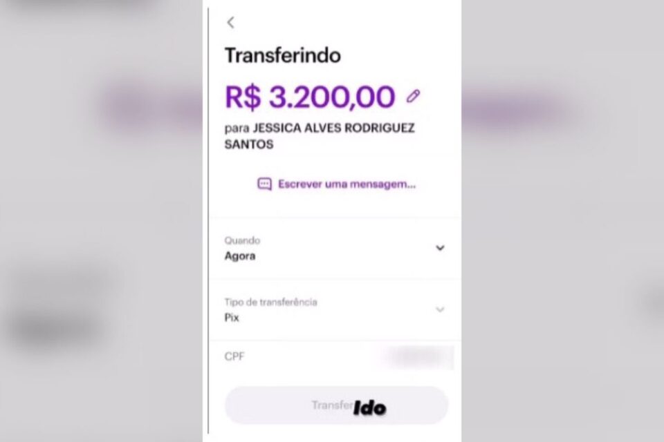 ‘Transfer-Ido’: empresária denuncia golpe no pix com montagem no Rio