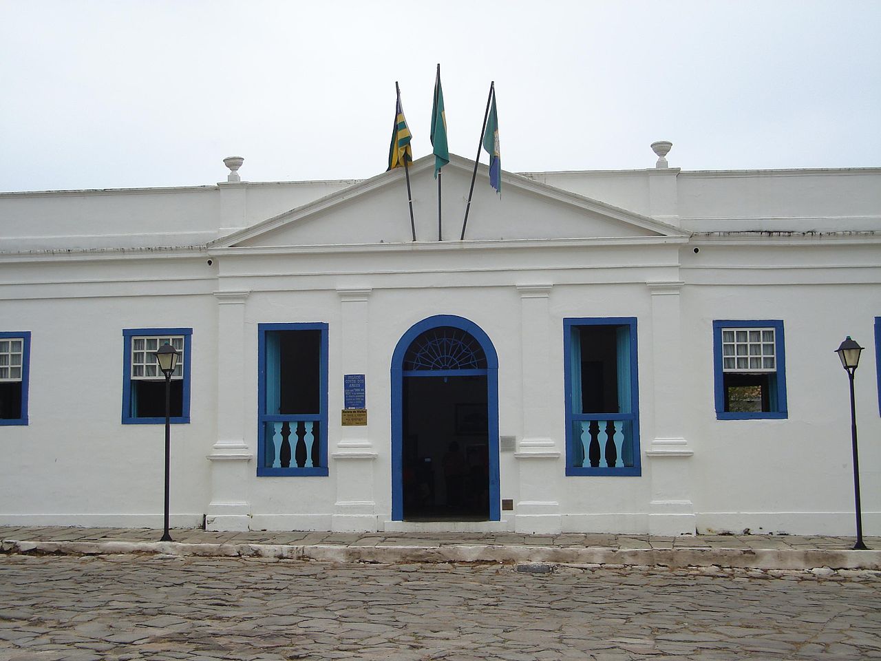 Palácio Conde dos Arcos na Cidade de Goiás