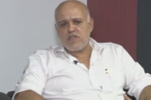 Os advogados do ex-cartorário Maurício Sampaio deixaram o julgamento do caso Valério Luiz, realizado na manhã desta segunda-feira (2). (Foto: reprodução)