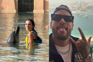 Neymar e namorada viajam para hotel de luxo em Dubai com diária de R$ 3.600; veja fotos