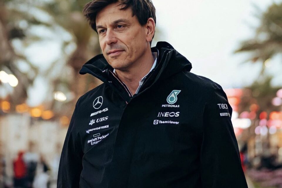 Toto Wolff, chefe da Mercedes