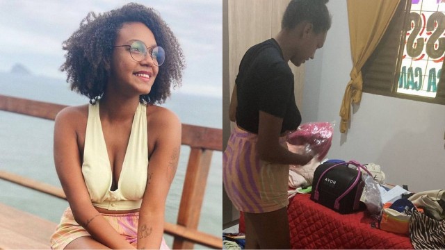 Jessi, do 'BBB 22', volta para Goiás e mãe brinca com bagunça em casa: 'Parecendo o quarto Grunge'