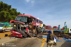 Acidente deixa 11 mortos na BR-163, em Mato Grosso