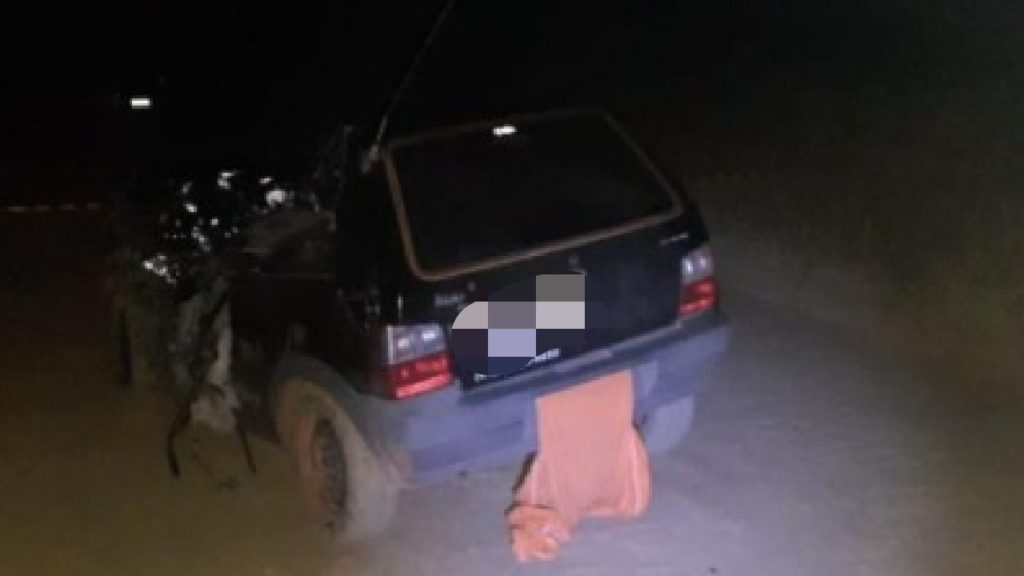 Motorista morre após colisão entre carro e carreta na BR-050 em Ipameri