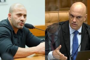 Ministro já havia multado o parlamentar em R$ 405 mil. Moraes aplica multa de R$ 135 mil a Daniel Silveira por tornozeleira eletrônica
