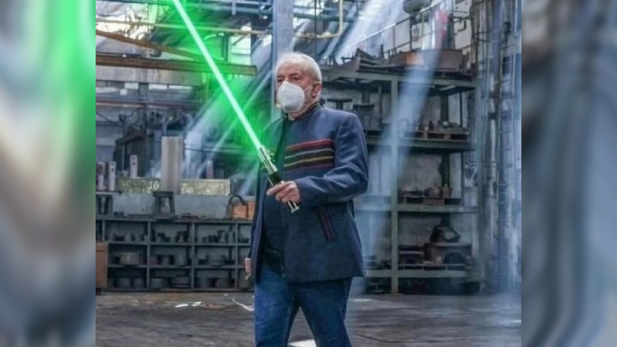 'Luke Skywalker' reposta Lula no Twitter e diz que a "força é forte" nele