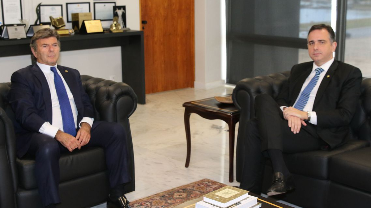 Presidentes do Supremo e do Senado se reúnem no STF