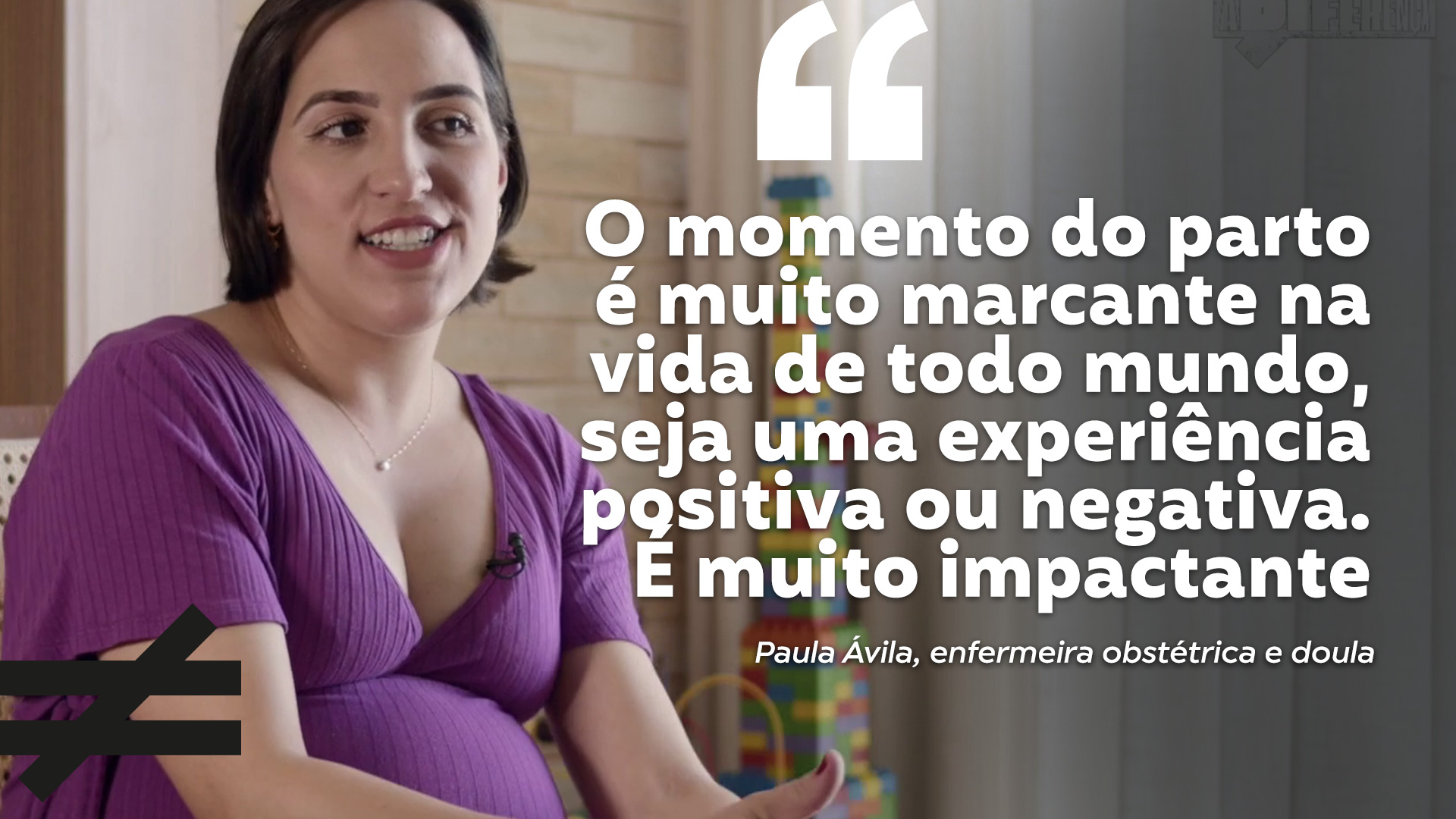 Paula Ávila, enfermeira obstetra e doula 