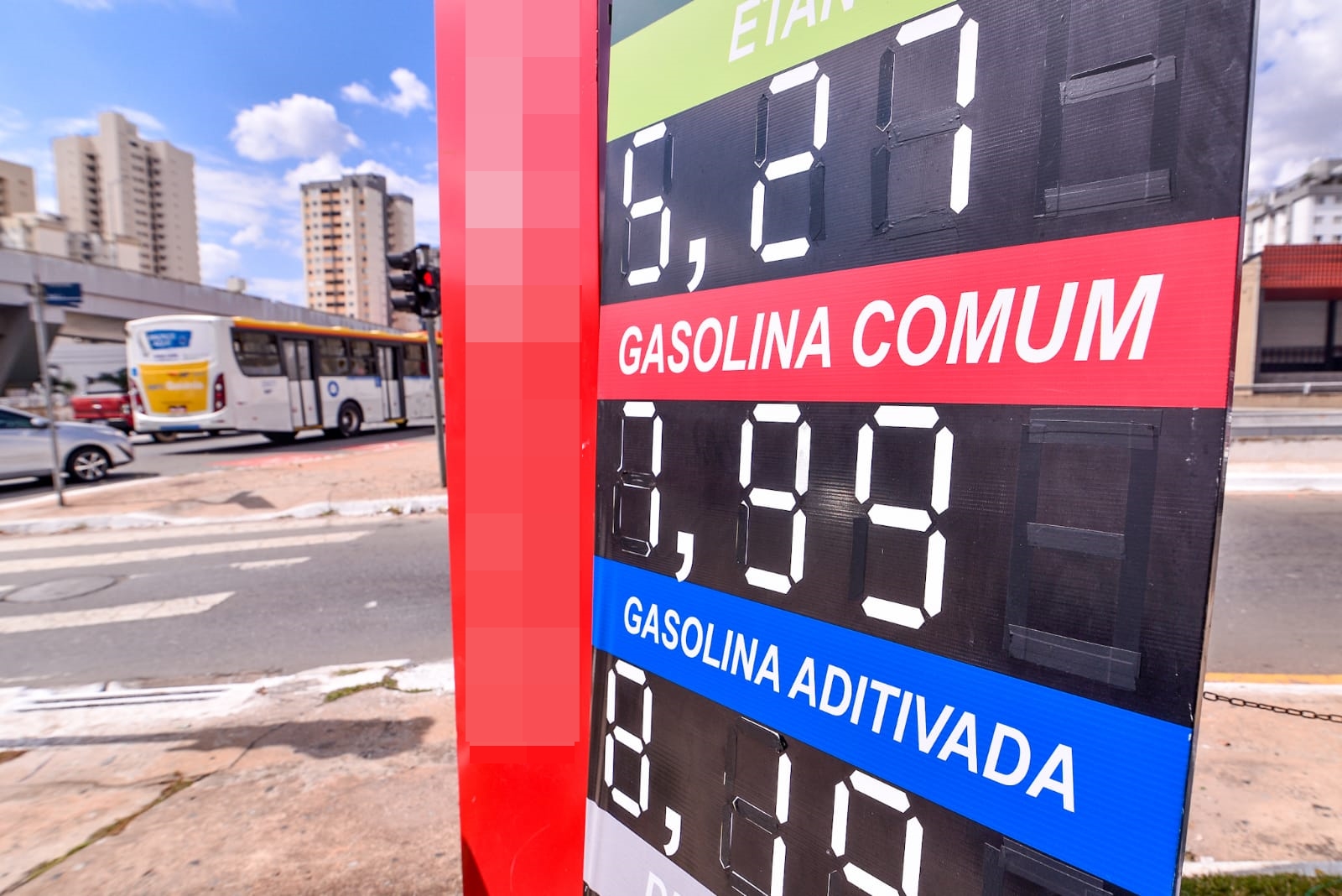 Gasolina comum em Goiânia - tendência é de que preço continue subindo, aponta Sindiposto (Foto: Jucimar de Sousa/Mais Goiás)