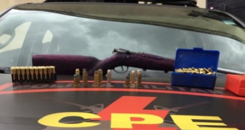 Objetos apreendidos pela CPE