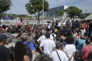 Rio: manifestantes pedem justiça para homem morto em Sergipe