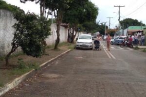 Polícia Militar precisou ser acionada para o registro da ocorrência (Foto: Reprodução)