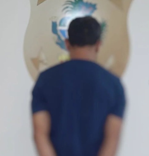 Suspeito preso pela Polícia Civil
