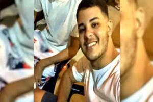 O jovem Wictor Fonseca Rodrigues, de 20 anos, que foi internado após acidente causado por racha entre caminhonete e BMW teve morte cerebral. (Foto: reprodução)