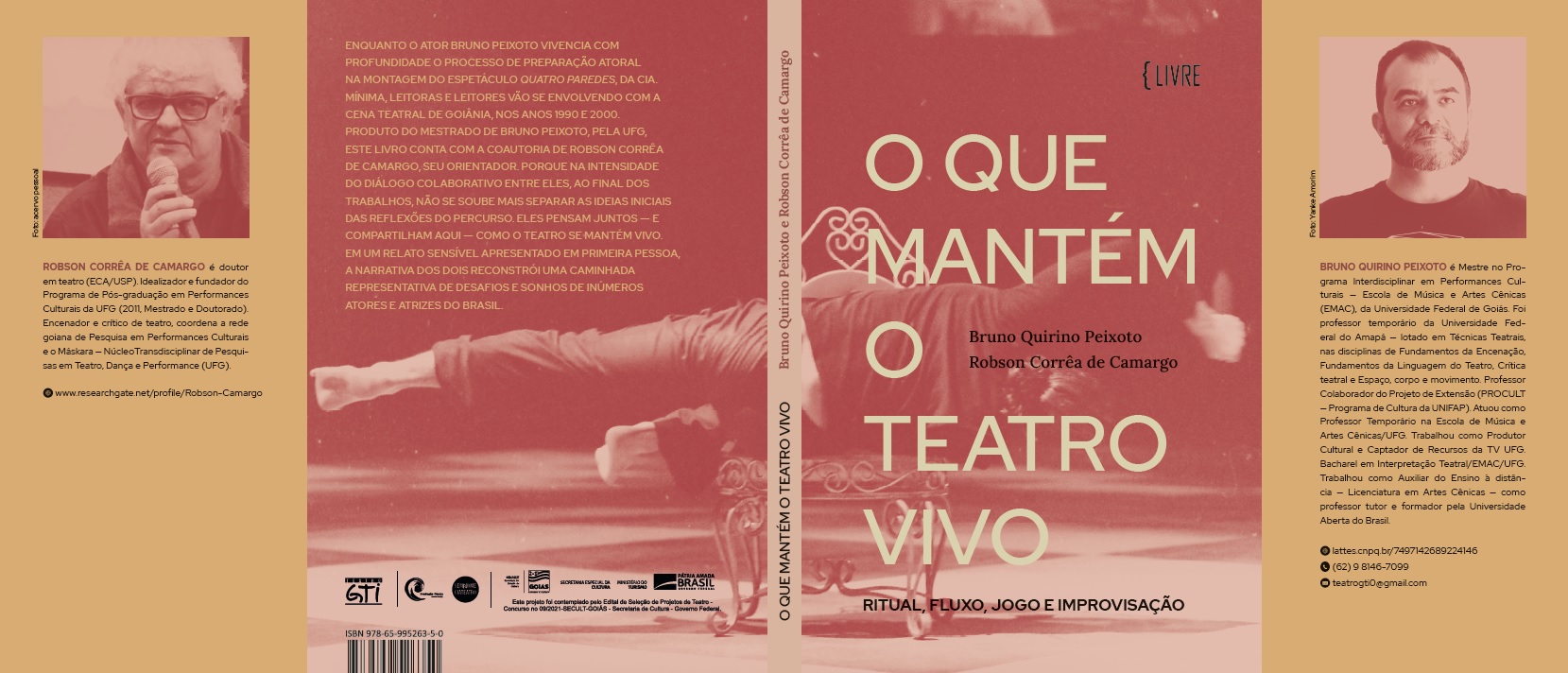 livro o Que Mantém o Teatro Vivo