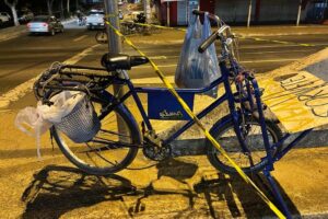 Motorista é preso após atropelar idoso que vendia salgados de bicicleta em Goiânia