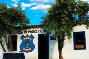 Polícia Civil de Pirenópolis. (Foto: Reprodução)