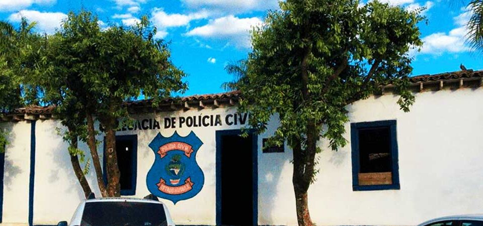 Polícia Civil de Pirenópolis. (Foto: Reprodução)