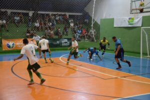 Jogo de Futsal em Mozarlândia pelos Jogos Abertos de Goiás