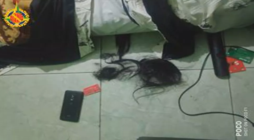Polícia encontrou cabelo da vítima na residência do casal em São Sebastião (Foto: PMDF/Divulgação)