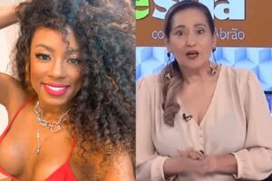 Apresentadora chamou Lumena de "psicóloga doida". Ex-BBB Lumena rebate Sonia Abrão após críticas por conteúdo adulto