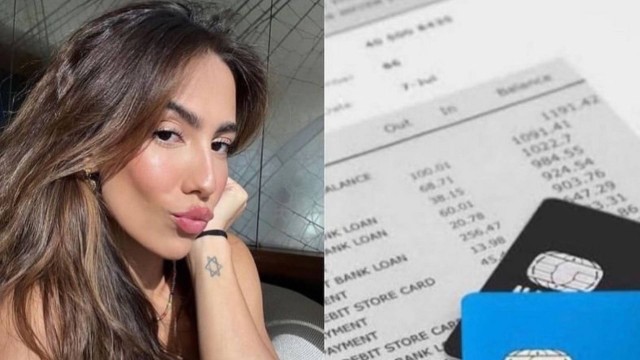 Gabi Brandt choca web ao revelar fatura do cartão de crédito: 'R$ 300 mil'