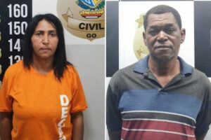 Nesta quarta-feira (20), a Polícia Civil prendeu o casal de suspeitos, Maria Luzia e José Osmar, pela morte de Divino Gomes dos Santos, em Goiânia. A vítima é ex-companheiro da mulher e desavenças entre eles teriam provocado o homicídio.