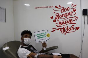 Medula óssea: Saiba como se cadastrar para ser um doador (Foto: Hemocentro de Goiás)