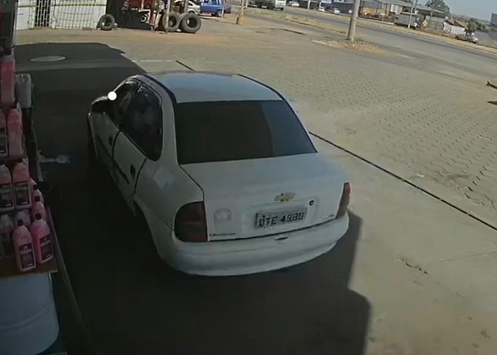 Motorista abastece e sai sem pagar em posto de combustíveis na GO-040, em Aparecida (GO)
