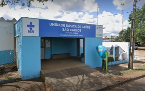 Unidade Básica de Saúde São Carlos. (Foto: Maps)