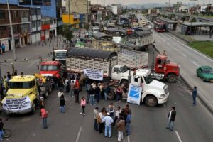 Produtores agrícolas protestam contra governo e interrompem vendas na Argentina (Foto: Redes sociais)