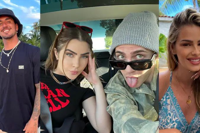 Supostos beijos de Jade e Medina e Yasmin Brunet e Léo Picon agitam festa