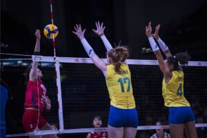 Jogo entre Brasil e Japão na Liga das Nações