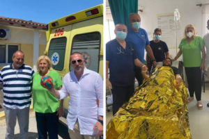 Homem sobrevive 18 horas à deriva no mar da Grécia agarrado a uma bola de praia
