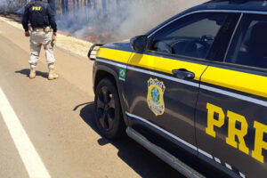 A Polícia Rodoviária Federal (PRF) prendeu um homem de 29 anos suspitos de atear fogo em vegetação às margens da BR-050, na cidade de Campo Alegre de Goiás, Sudeste do Estado. O caso aconteceu na manhã desta quinta-feira (5), na altura do quilômetro 195